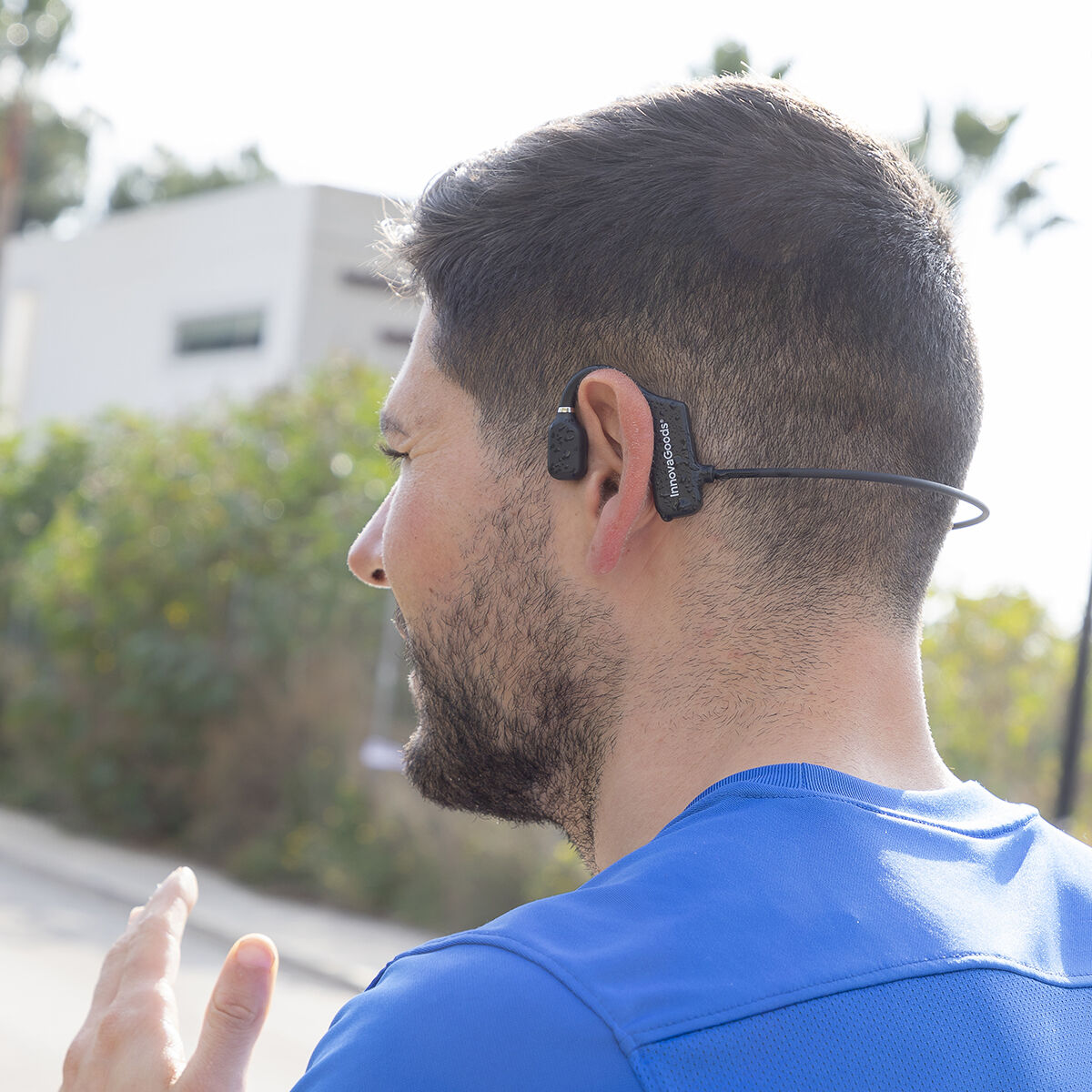 Auriculares Deportivos de Oído Abierto Freear InnovaGoods Negro (Reacondicionado A)