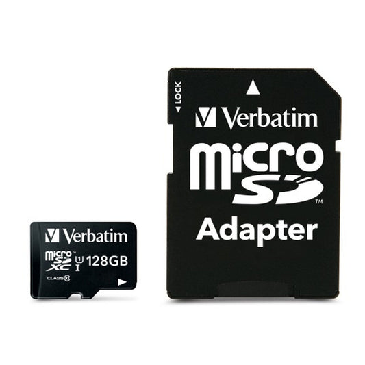 Carte Mémoire Micro SD avec Adaptateur Verbatim 44085