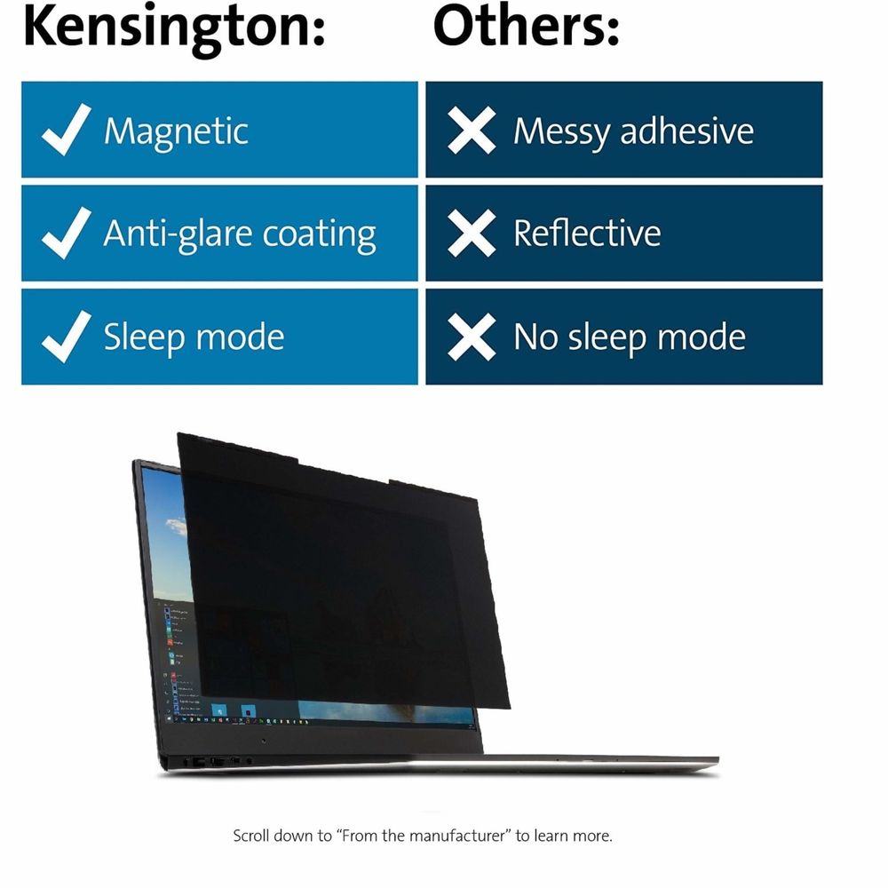 Blickschutzfilter für Kensington K58350WW Monitor