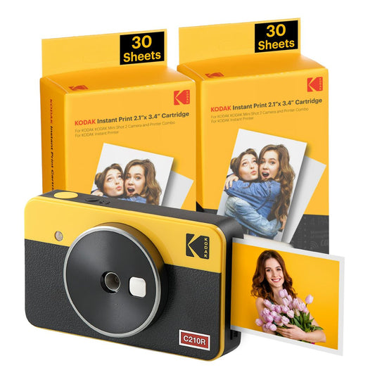 Kodak MINI SHOT 2 RETRO C210RY60 Gelbe Sofortbildkamera