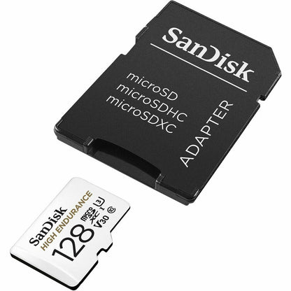 Micro-SD-Speicherkarte mit SanDisk SDSQQNR-128G-GN6IA UHS-I-Adapter