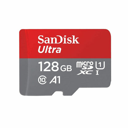 Micro-SD-Speicherkarte mit SanDisk Ultra-Adapter