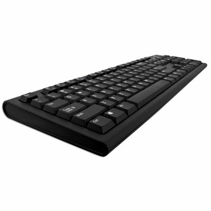 Tastatur und Maus V7 CKW200US-E QWERTY Englisch EU