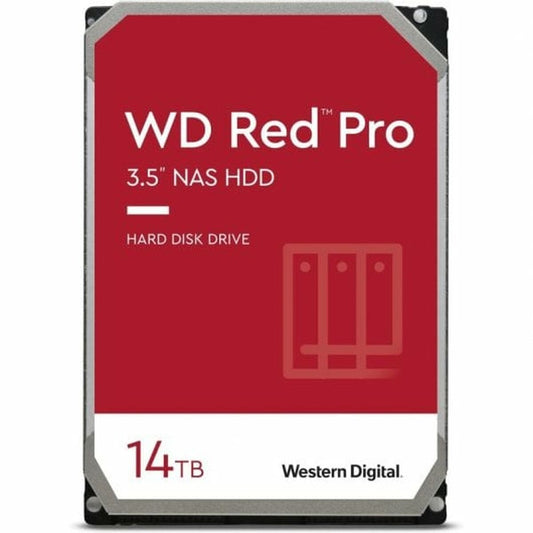 Disco Duro Western Digital Red Pro 3.5" 3,5" 2 TB SSD 14 TB