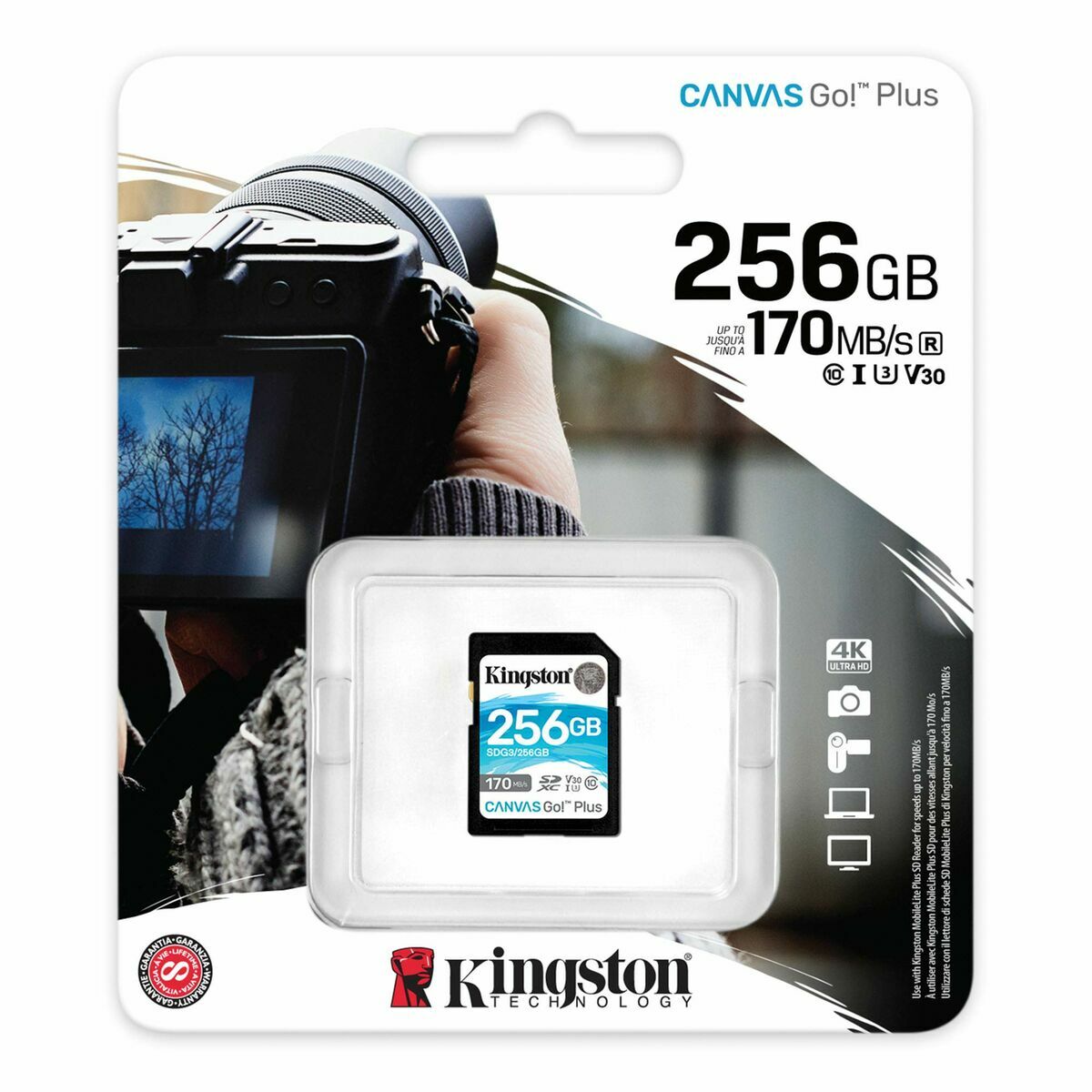 Kingston SDG3/256 GB SD-Speicherkarte