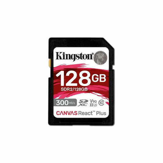 Micro-SD-Speicherkarte mit Adapter Kingston SDR2/128 GB 128 GB 8K Ultra HD SDXC UHS-II