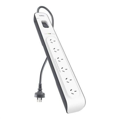 Schuko 6 Way Multi-socket Adapter Belkin BSV603VF2M