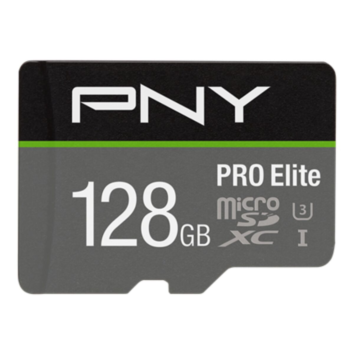 Micro-SD-Speicherkarte mit Adapter PNY P-SDU128V31100PRO-GE Pro Elite C10 128 GB