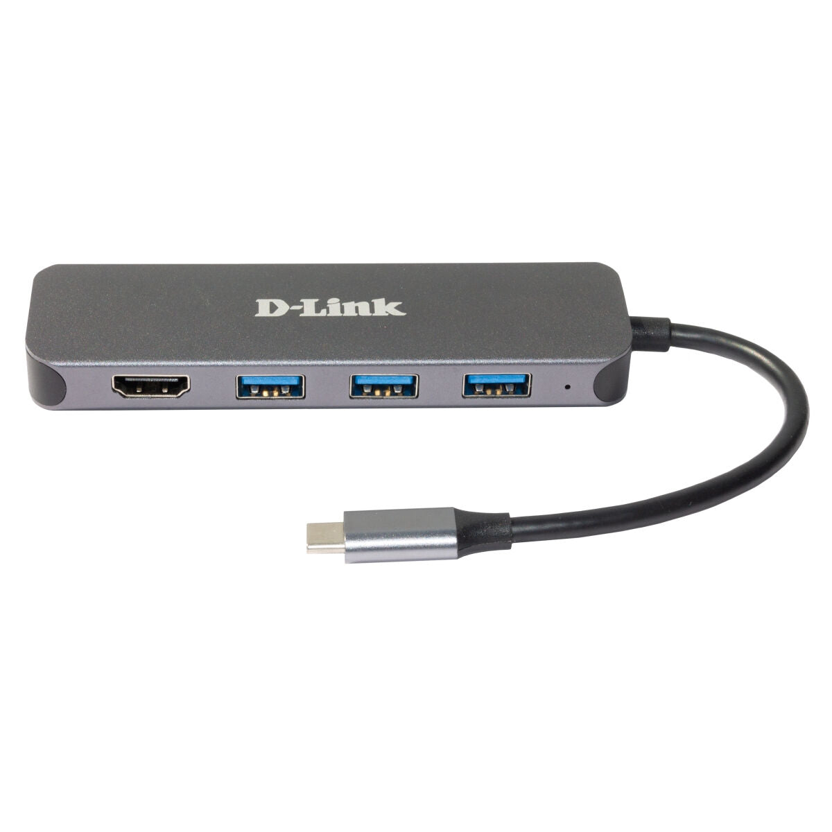 Hub USB D-Link DUB-2333 Gris 60 W
