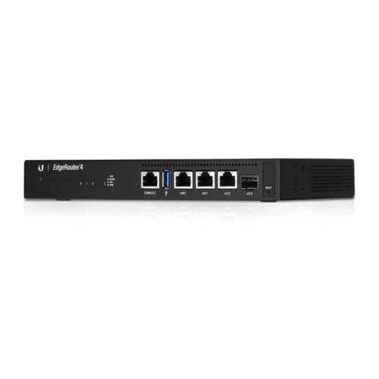 Router UBIQUITI ER-4 1000 Mbps Negro