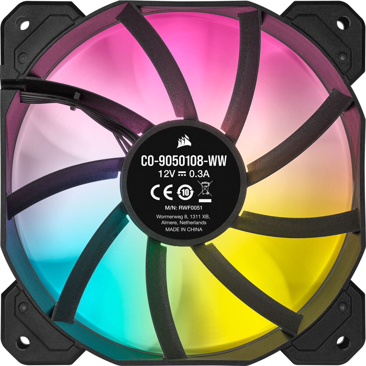 Ventilador de Caja Corsair SP120 RGB ELITE