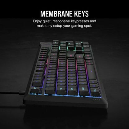 Keyboard Corsair  K55 CORE  Black