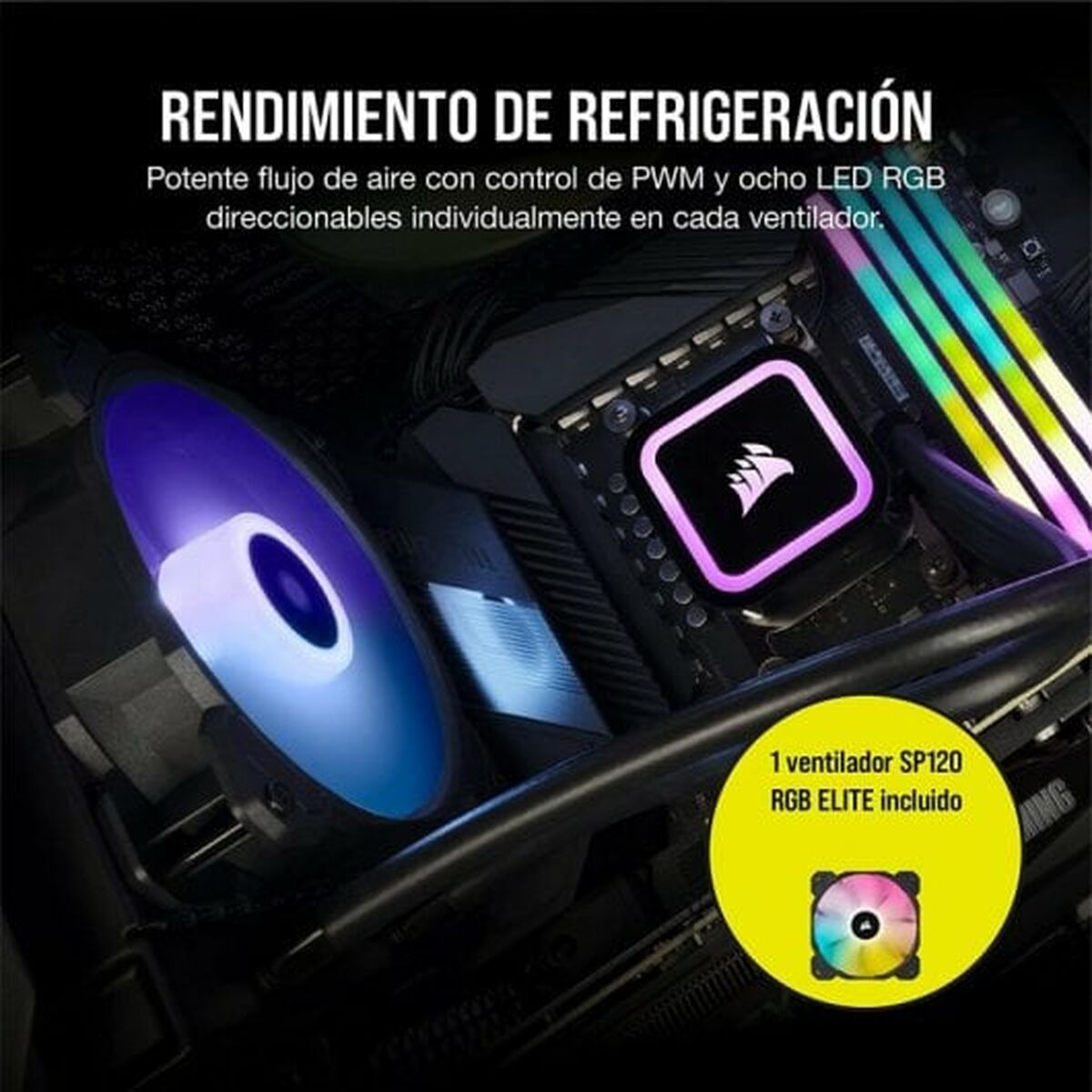 Ventilateur pour ordinateur portable Corsair