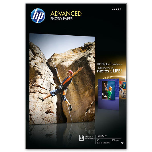 HP Q8697A Tinten- und Fotopapier-Paket
