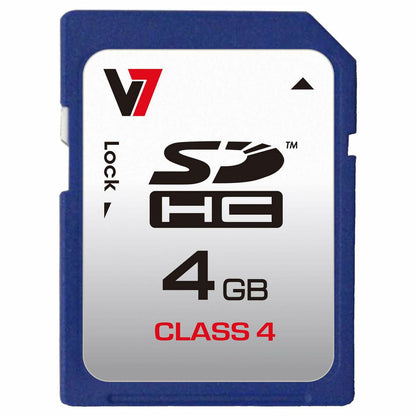 SD-Speicherkarte V7 VASDH4GCL4R-2E 4 GB