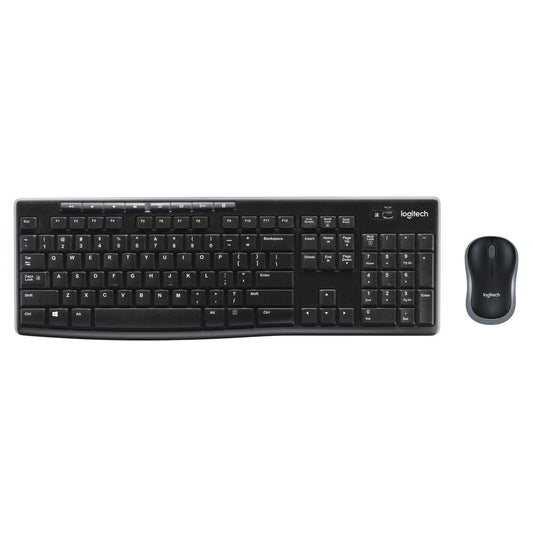 Logitech MK270 QWERTY Kabellose Tastatur und Maus Englisch