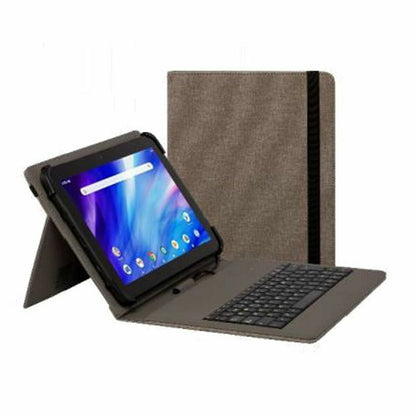 Funda para Tablet y Teclado Nilox Gris