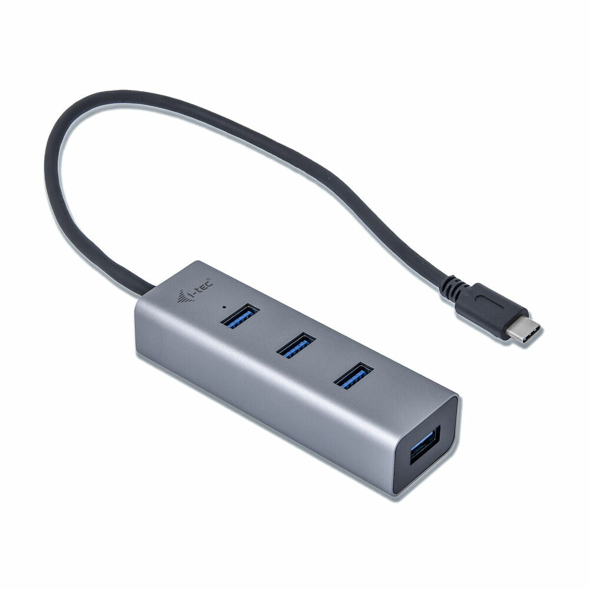 USB Hub i-Tec C31HUBMETAL403 USB x 4 Grey