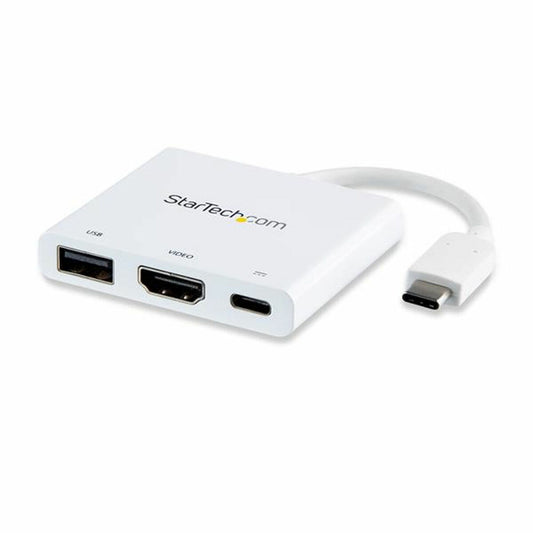 Dock Startech CDP2HDUACPW White 4K Ultra HD