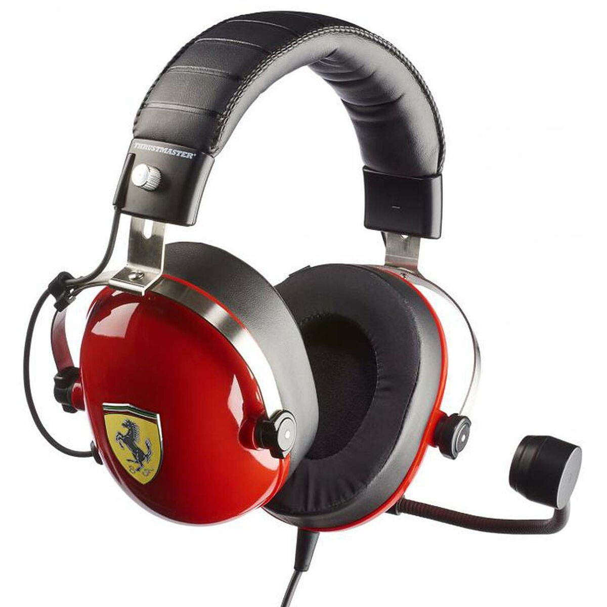 Gaming-Headset mit Mikrofon Thrustmaster T.Racing Scuderia Ferrari Edition-DTS Rot
