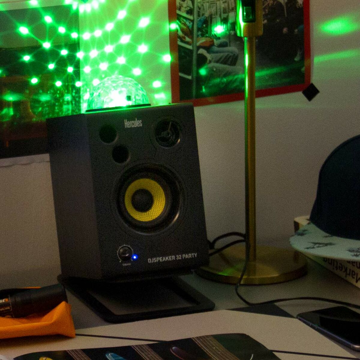 Hercules DJ Speaker 32 Party-PC-Lautsprecher