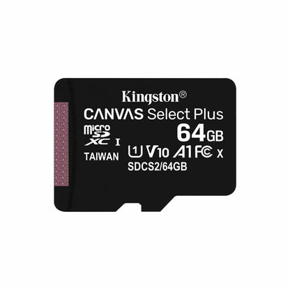 Carte Mémoire Micro SD avec Adaptateur Kingston SDCS2/64GBSP 64GB