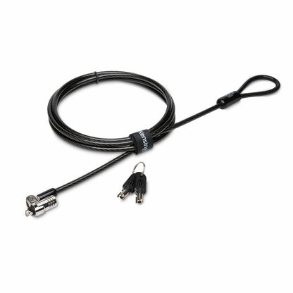Kabel mit Kensington K65020EU Vorhängeschloss Schwarz