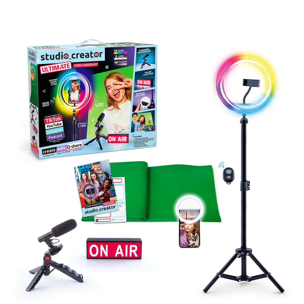 Selfie Ring Light Canal Toys Studio Creator