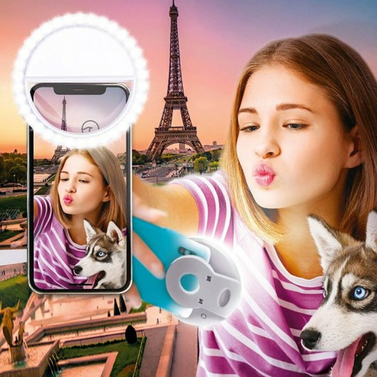 Selfie Ring Light Canal Toys Studio Creator