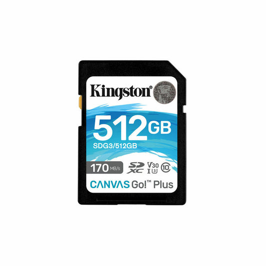 Micro-SD-Speicherkarte mit Kingston SDG3/512 GB-Adapter
