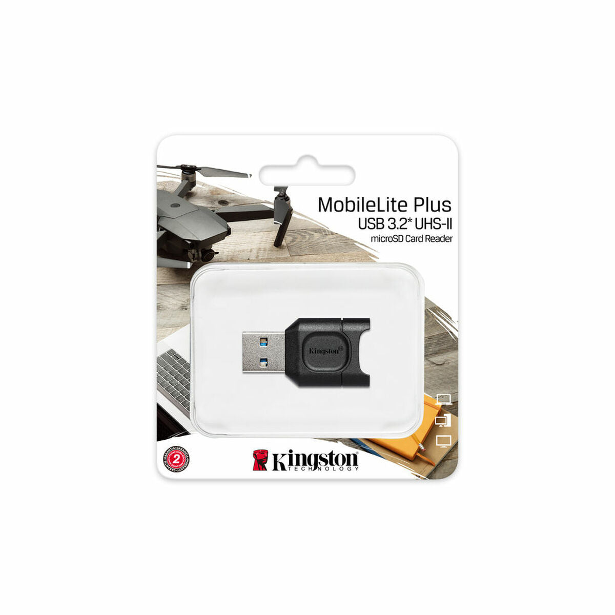 Lector de Tarjetas USB Kingston MLPM Negro