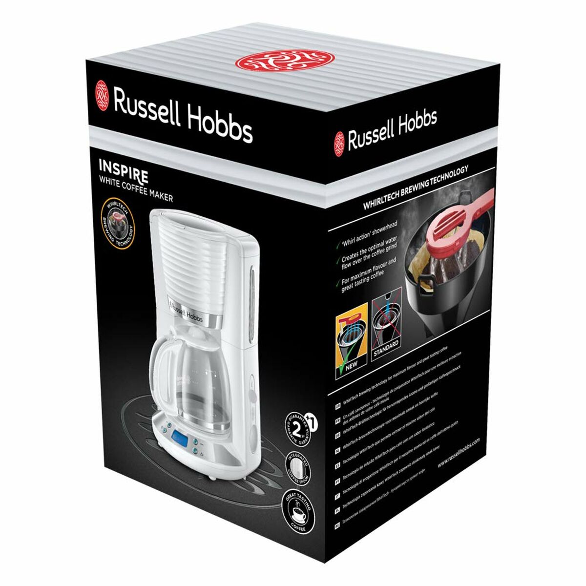 Russell Hobbs 24390-56 1100 W 1,25 L Tropfkaffeemaschine Weiß