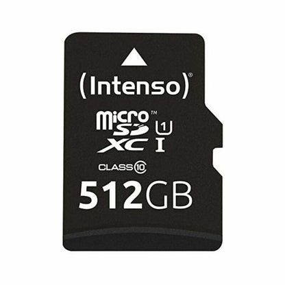 Micro-SD-Speicherkarte mit Adapter INTENSO 3423493 512 GB 45 MB/s