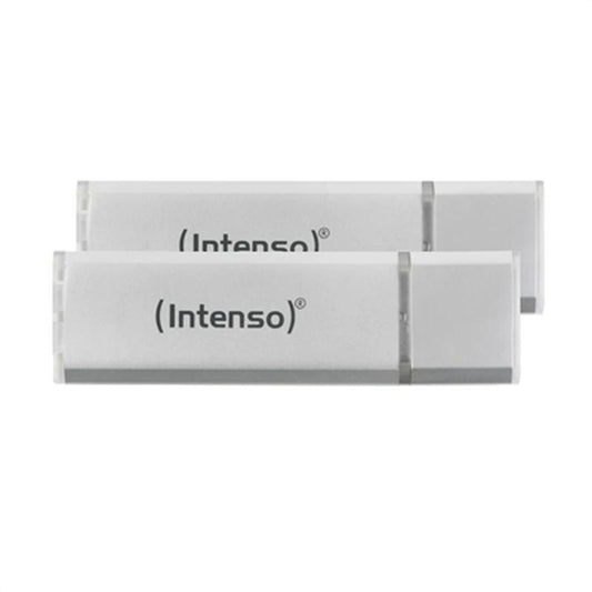 Clé USB INTENSO 3531490 64 GB 2 Unités Argent