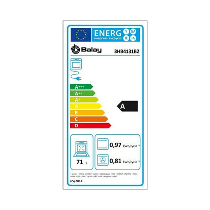 Horno Balay 71 L 3400 W