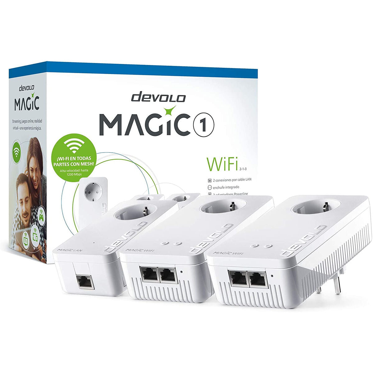 Adaptateur PLC devolo MAGIC 1 WIFI 2-1-3