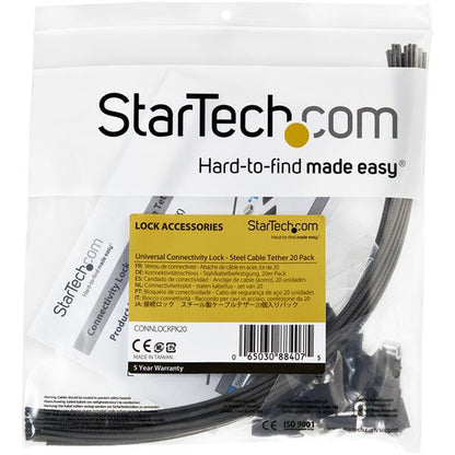 Cable de Seguridad Startech CONNLOCKPK20