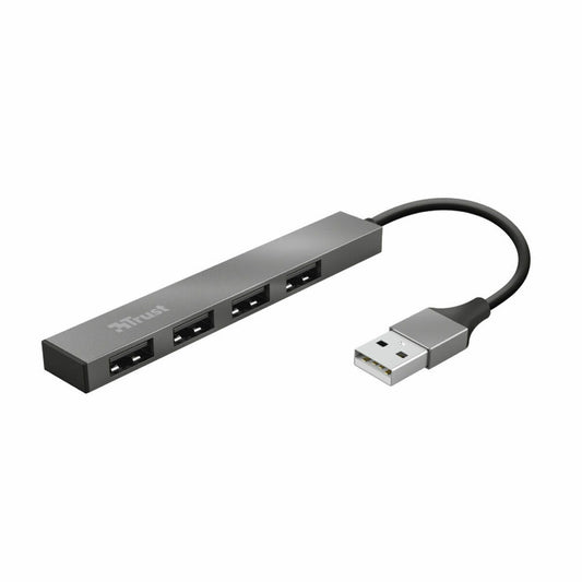 Trust USB-Hub 23786 Grau