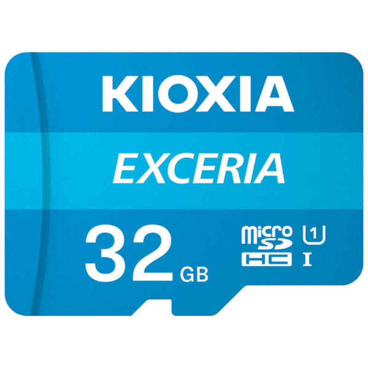 Carte Mémoire Micro SD avec Adaptateur Kioxia Exceria UHS-I Cours 10 Bleu