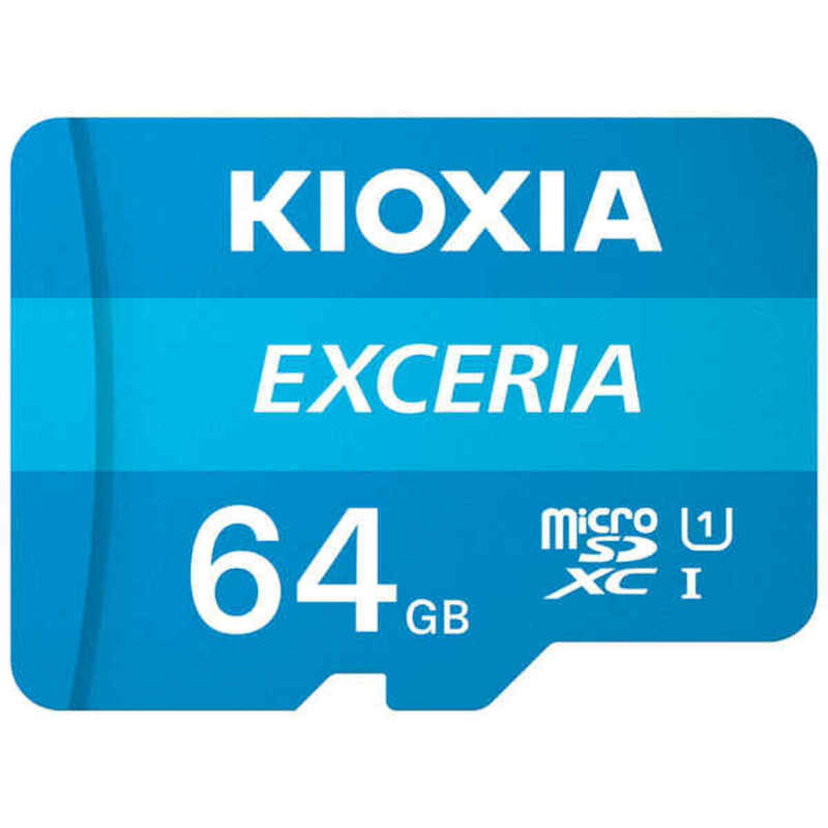 Micro-SD-Speicherkarte mit Adapter Kioxia Exceria UHS-I Course 10 Blau