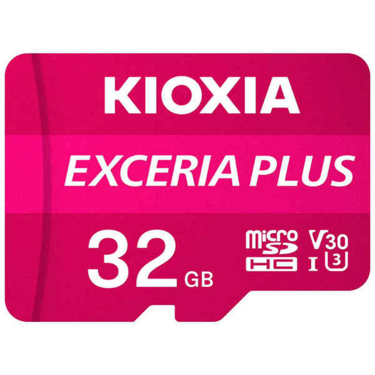 Micro-SD-Speicherkarte mit Adapter Kioxia Exceria Plus Pink Course 10 UHS-I U3