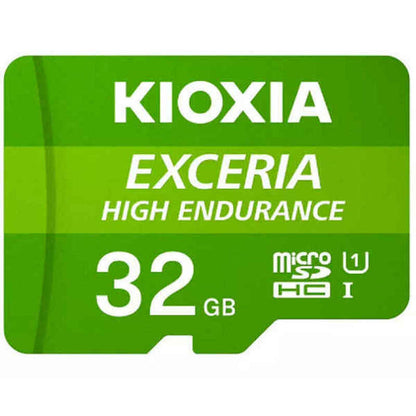 Micro-SD-Speicherkarte mit Adapter Kioxia Exceria High Endurance Course 10 UHS-I U3 Grün