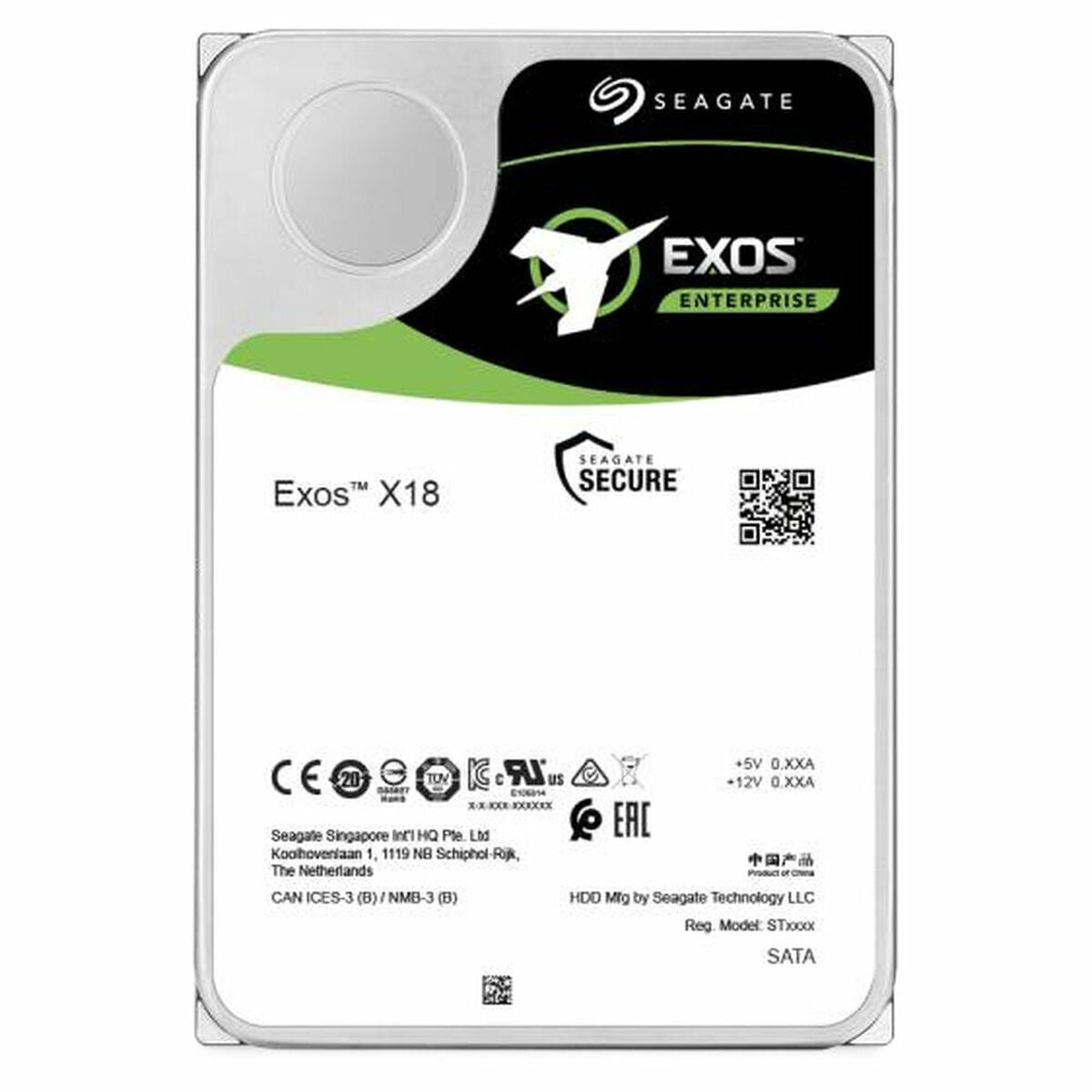 Disque dur Seagate ZA240CV1A001 18 TB 3,5" 240 GB SSD 18 TB