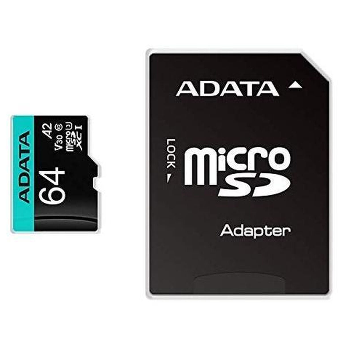 Carte Micro SD Adata AUSDX64GUI3V30SA2 64 GB