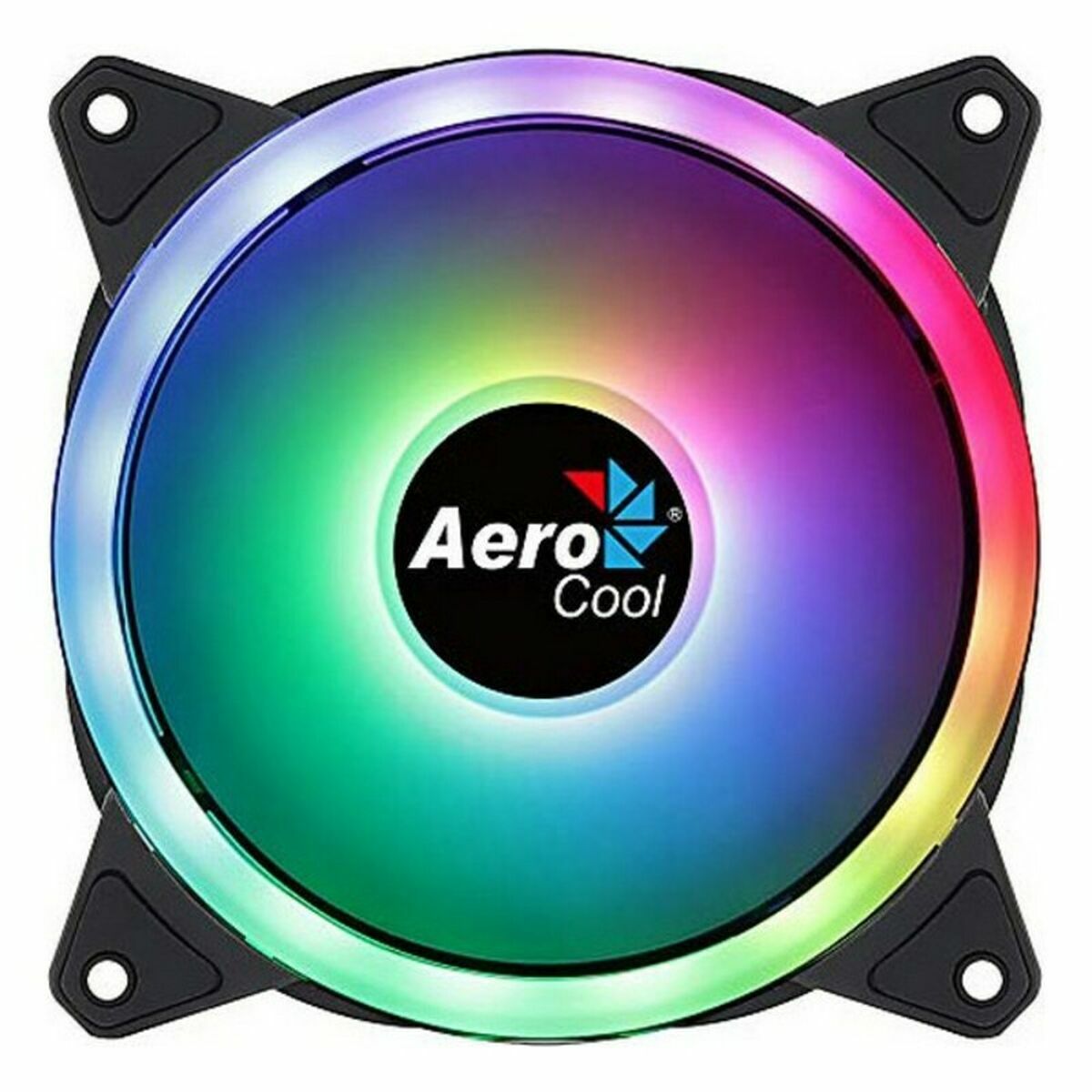 Ventillateur de cabine Aerocool Duo 12 1000rpm (Ø 12 cm) RGB