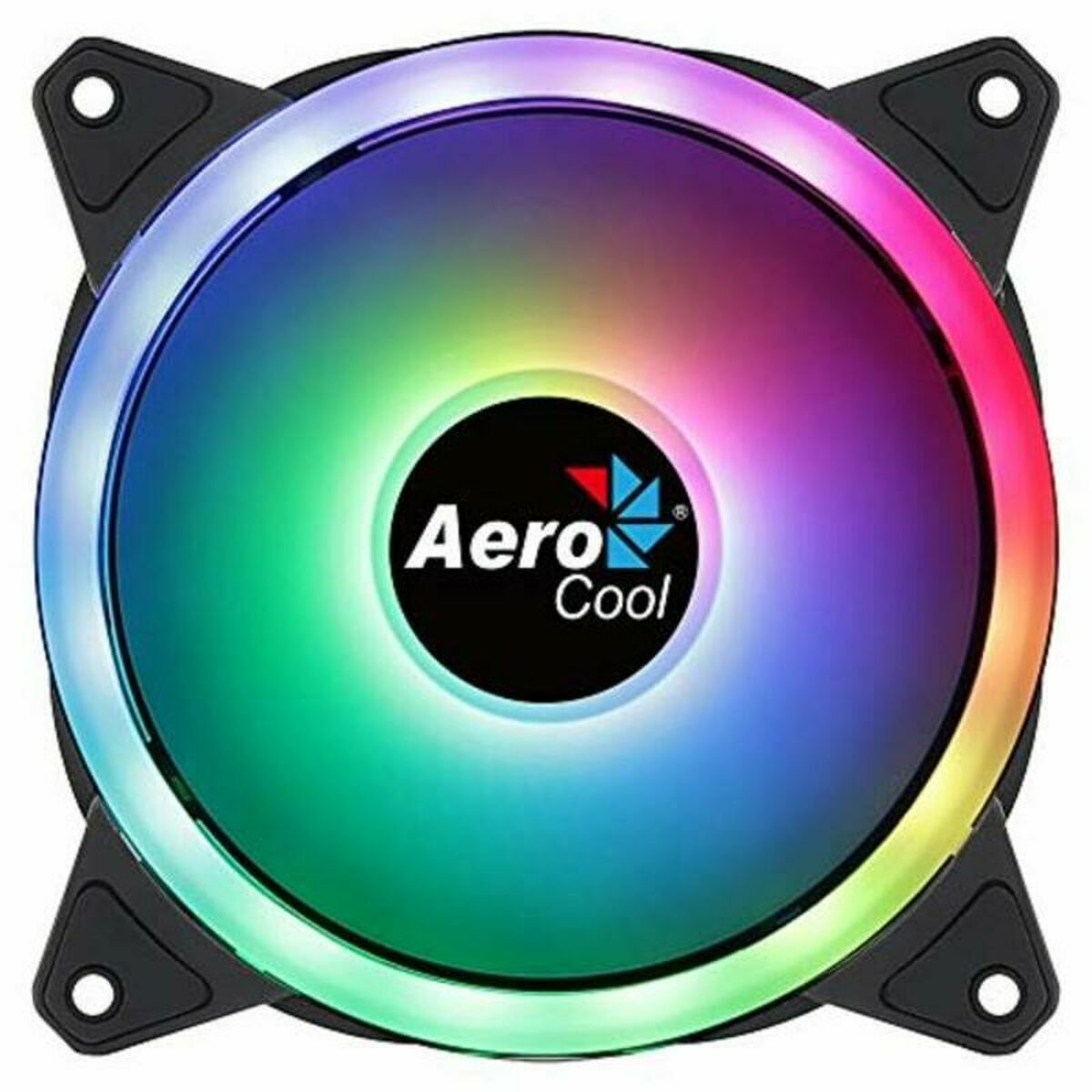 Ventillateur de cabine Aerocool Duo 12 1000rpm (Ø 12 cm) RGB