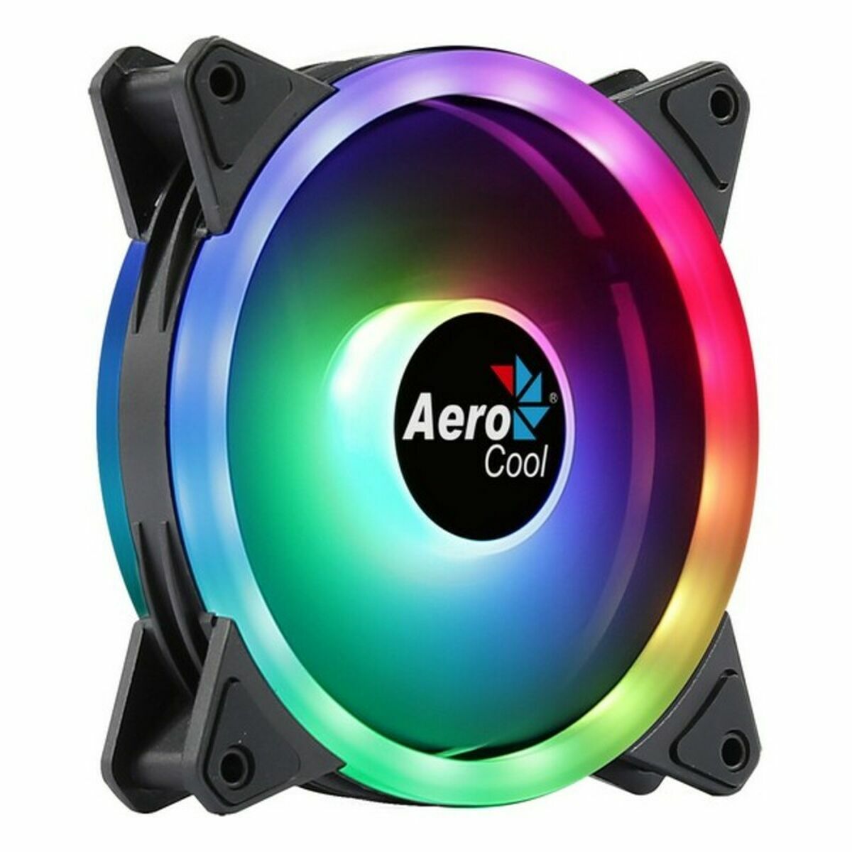 Aerocool Duo 12 1000 U/min Kabinenventilator (Ø 12 cm) RGB