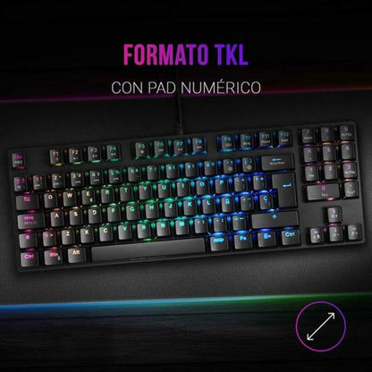 Mars Gaming MKREVO PRO LED RGB-Gaming-Tastatur