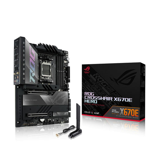 Asus ROG Crosshair X670E Hero AMD AMD X670 AMD AM5 Motherboard
