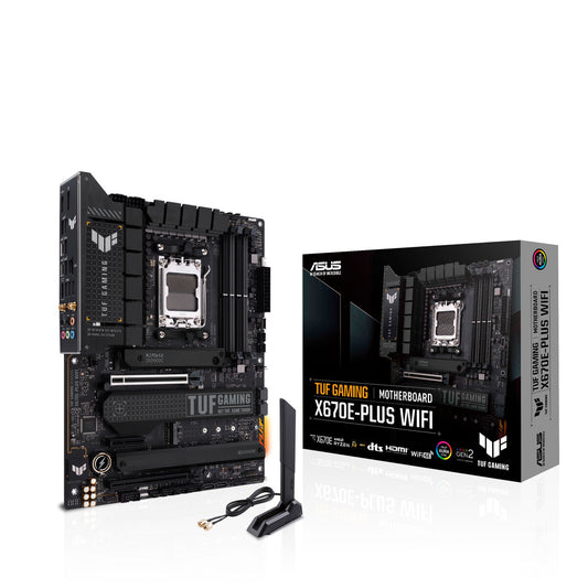 Asus TUF GAMING X670E-PLUS WIFI AMD Motherboard AMD X670 AMD AM5 LGA 1700